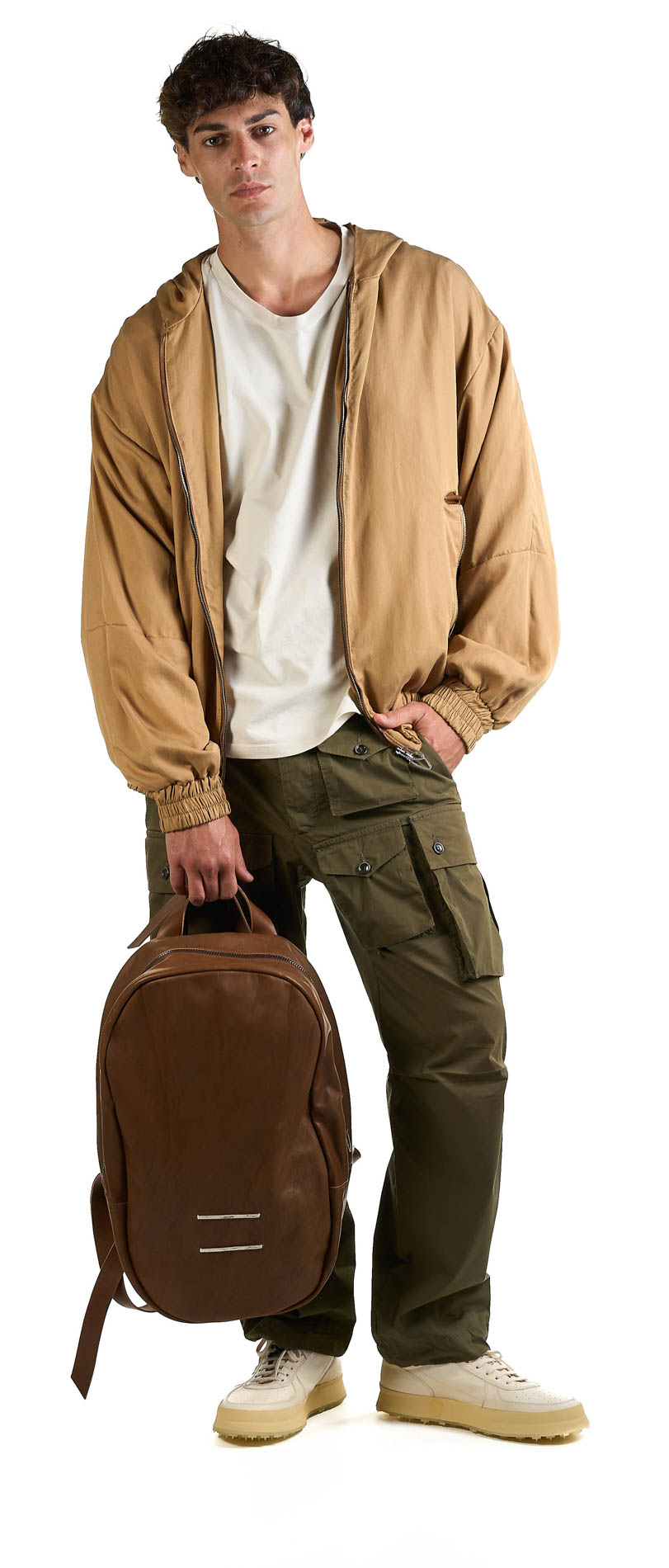daniele basta leather and silver bags - WEARING